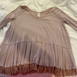Long sleeve free people shirt
